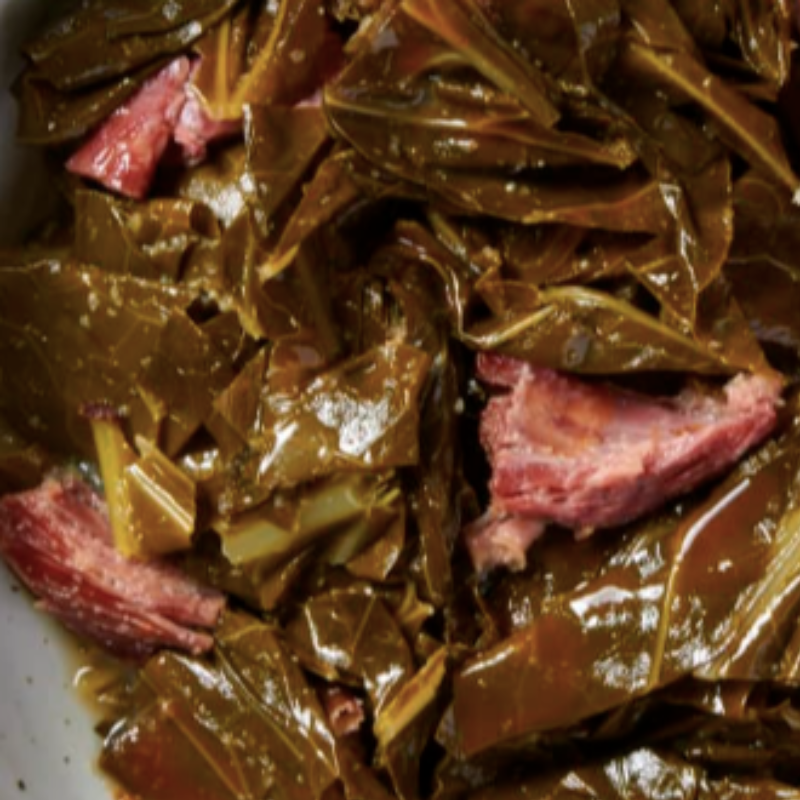 Collard Grees with Smoked Turkey Necks Main Image